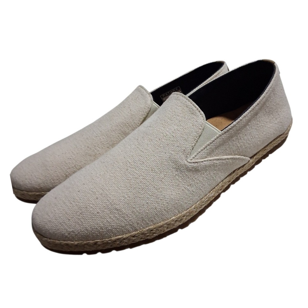 Men's Neutral Canvas Slip-On Loafers